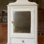 Armoire de toilette avant relooking