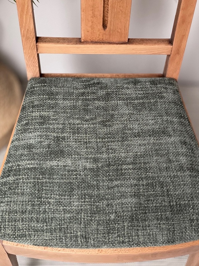 Chaise art deco assise