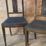 Chaises art eco avant renovation